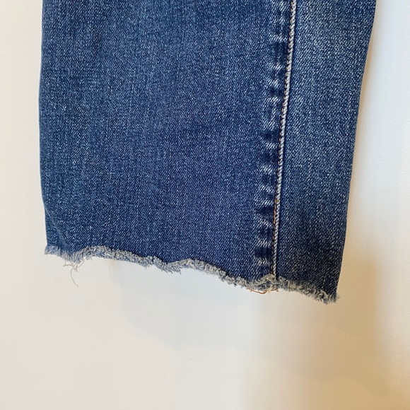 madewell boot cut indigo jeans (26) - Picture 4 of 5